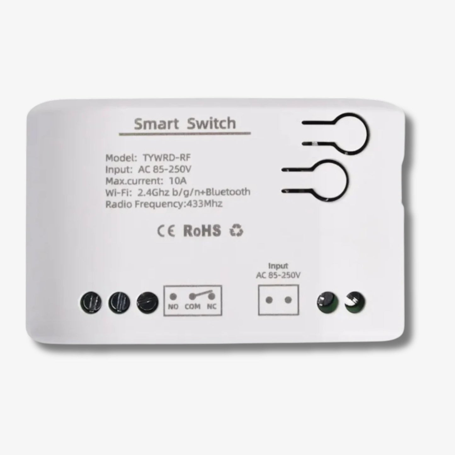 1CH Smart Wi-Fi Dry Contact Relay Switch – Remote & Voice Control for Garage Doors & Gates