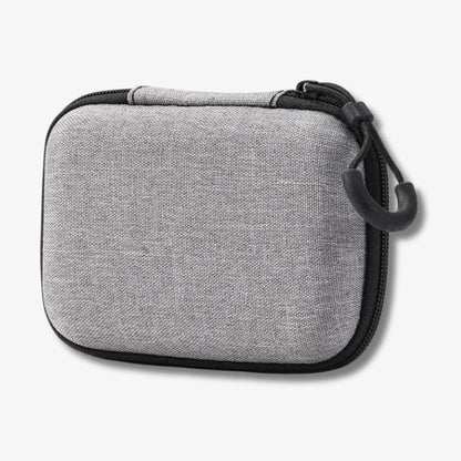 Large Shockproof Carry Case, Protective Storage For Earphones And Cables