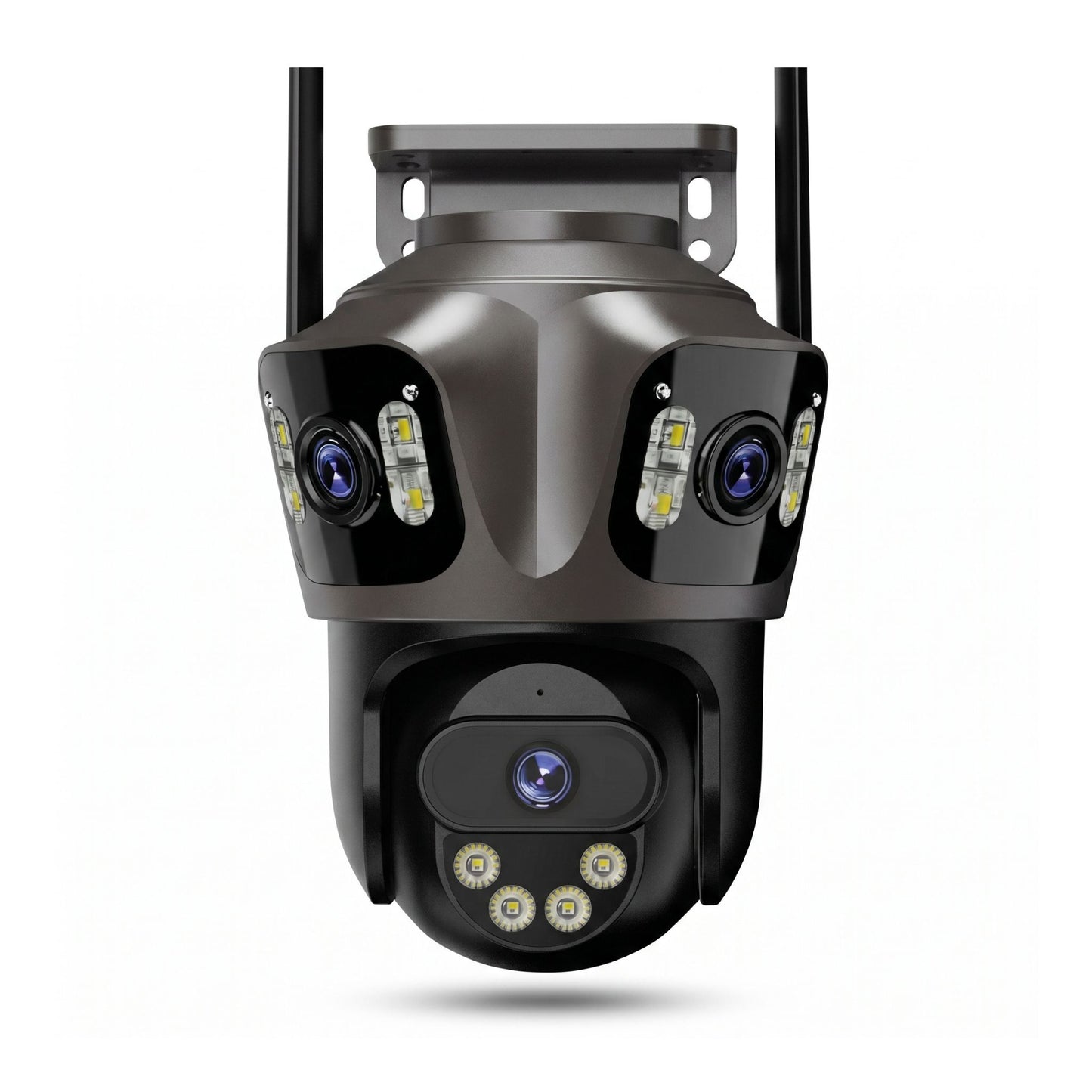 12MP Triple Lens PTZ Security Camera – Full Property Coverage