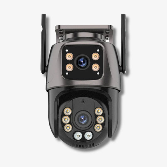 8MP Dual-Lens PTZ Wi-Fi Security Camera – 360° AI Smart Protection Day & Night