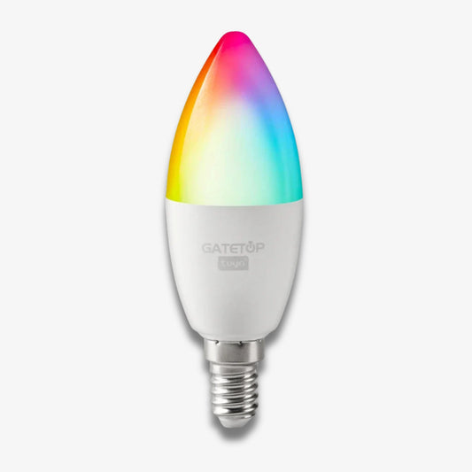 Smart Candle Bulb E14 - Color and Dimming for Small Fittings