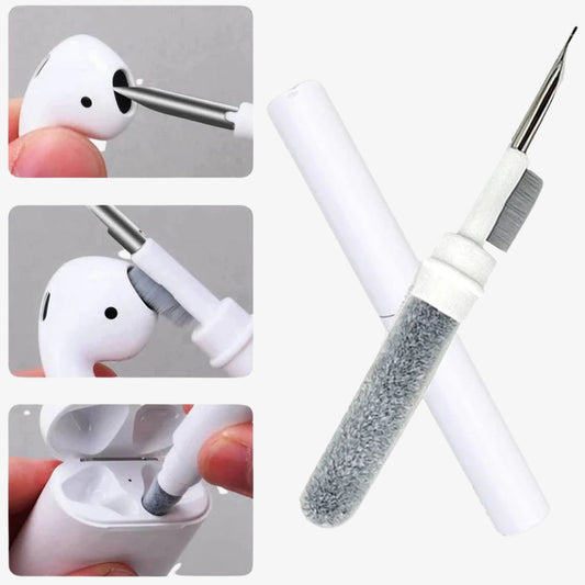 3-In-1 Earphones Cleaning Pen, Easy Cleaning For Earbuds