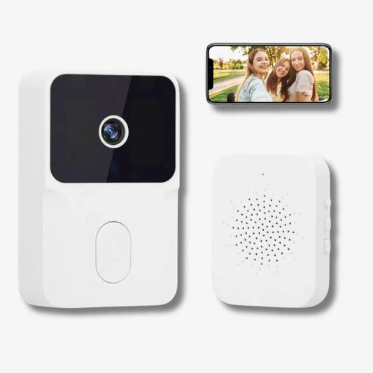 Smart Video Doorbell Camera – See and Talk to Visitors from Your Phone