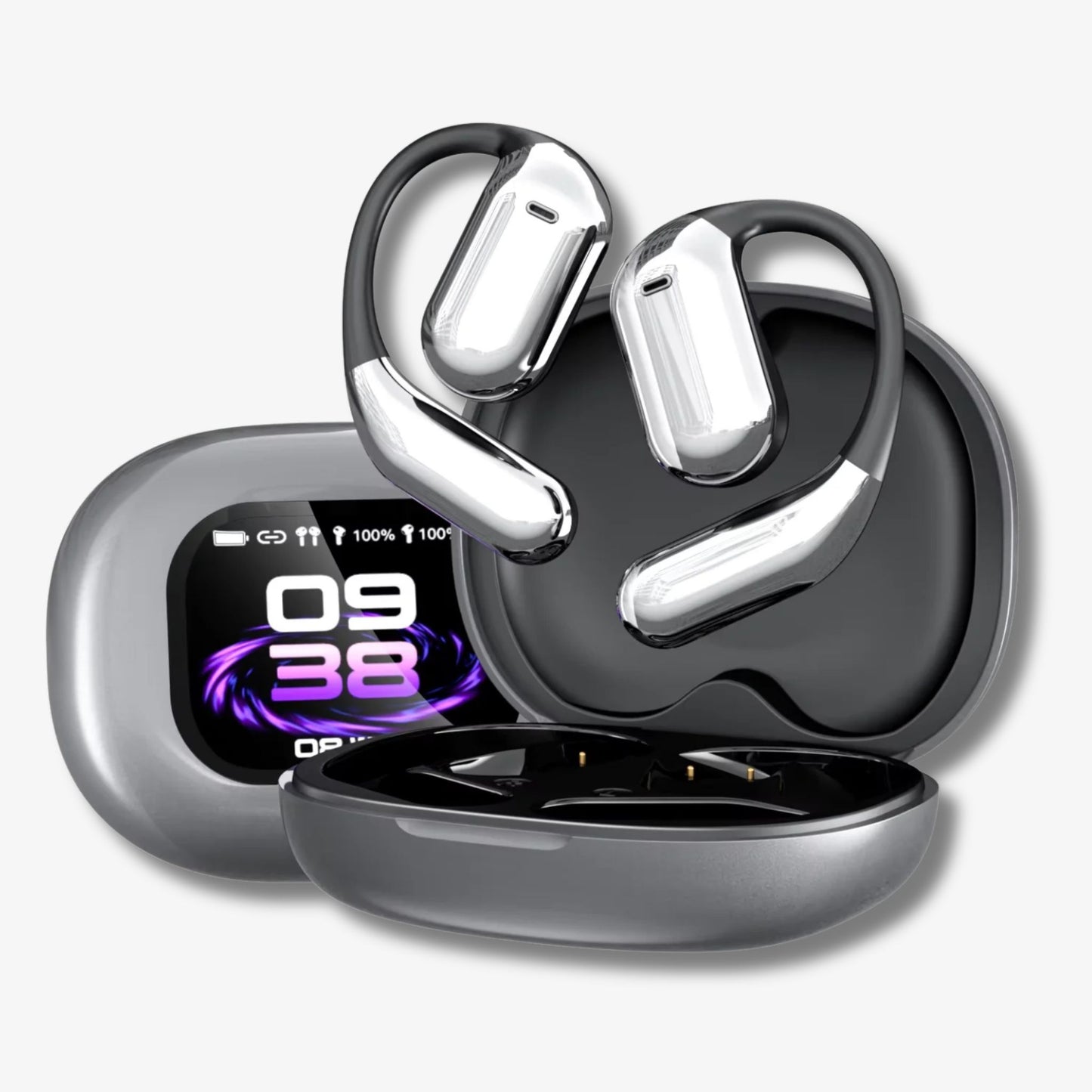 Q16 Pro Open-Ear Hook Wireless Earbuds, Translation With All-Day Comfort