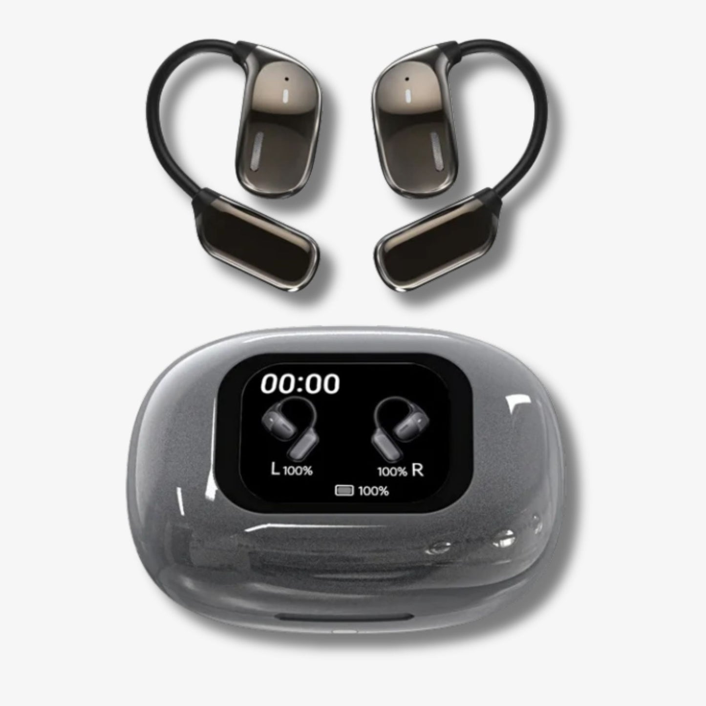 JM16 Open-Ear Hook Wireless Earbuds – Hands-Free Comfort With Immersive Sound