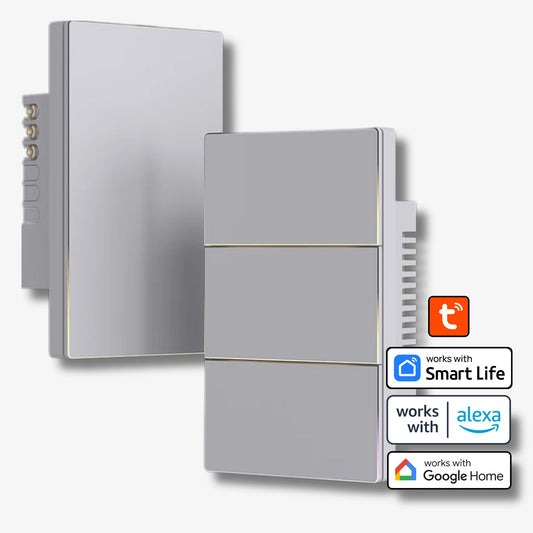AVATTO Wi-Fi Smart Light Switch – Luxury Touch Control with Ambient LED Design for Modern Homes