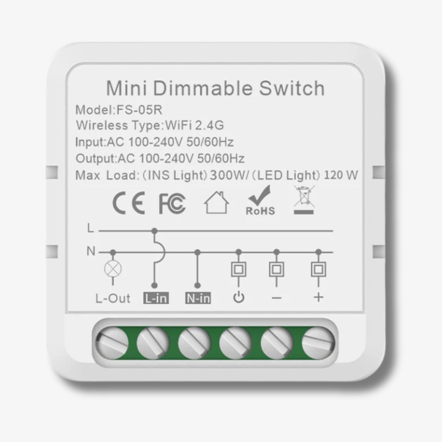 TNCE Smart Dimmer Module – Dimming Without Changing Your Switch