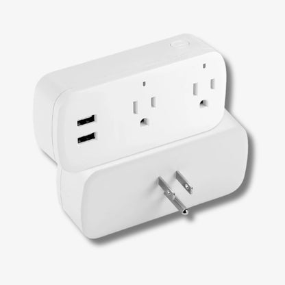 Dual Smart Plug With USB – Power & Control More From One Outlet