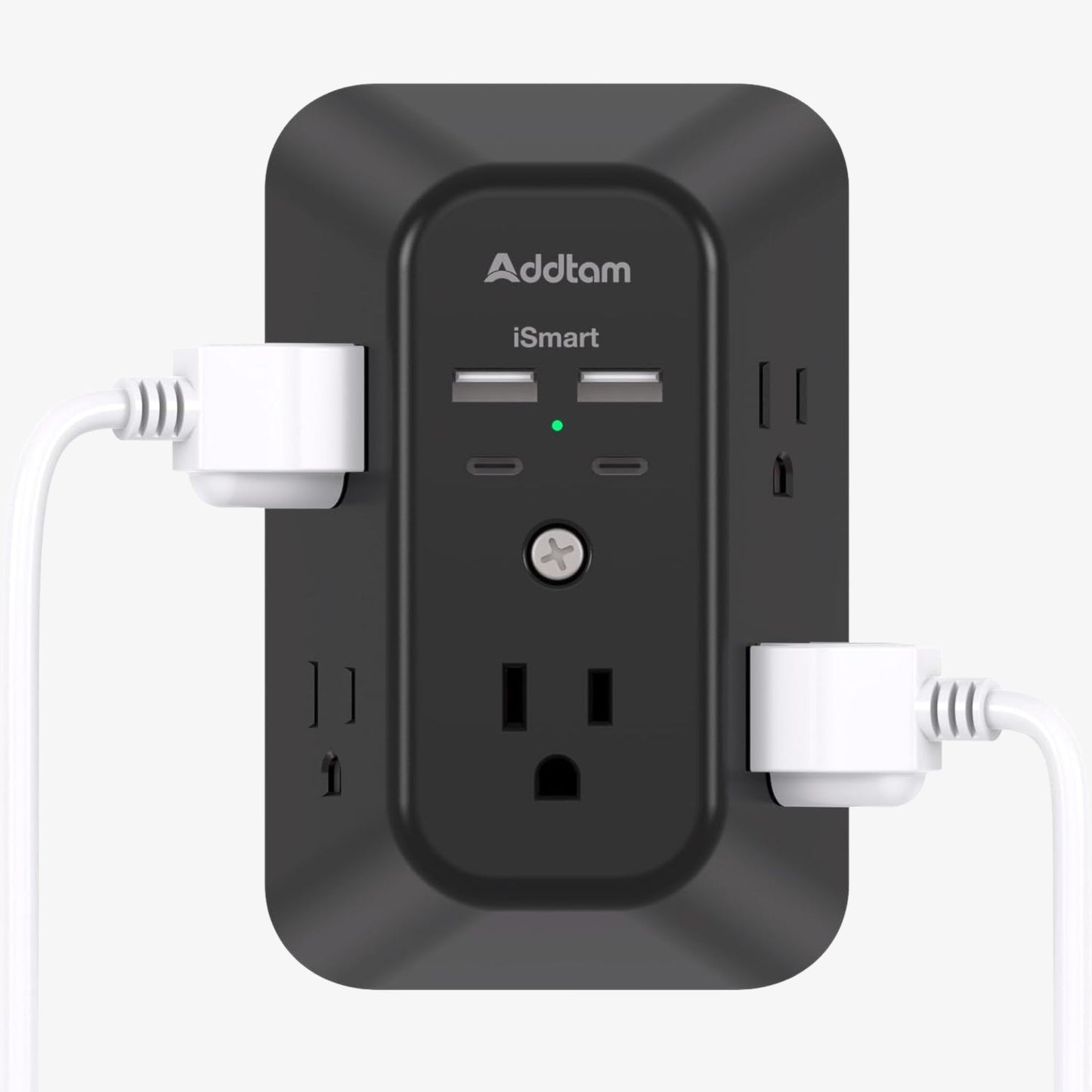 9-in-1 Surge Protector Outlet Extender, Power More Devices Safely (Non Smart)