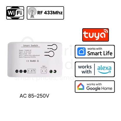 CH1 Wi-Fi/RF Smart Dry Contact Relay – Control Gates & Doors Remotely