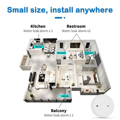 Smart Water Leak Sensor (HUB REQUIRE)
