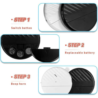 Door and Window Vibration Sensor Alarm, 125dB, Anti-Theft